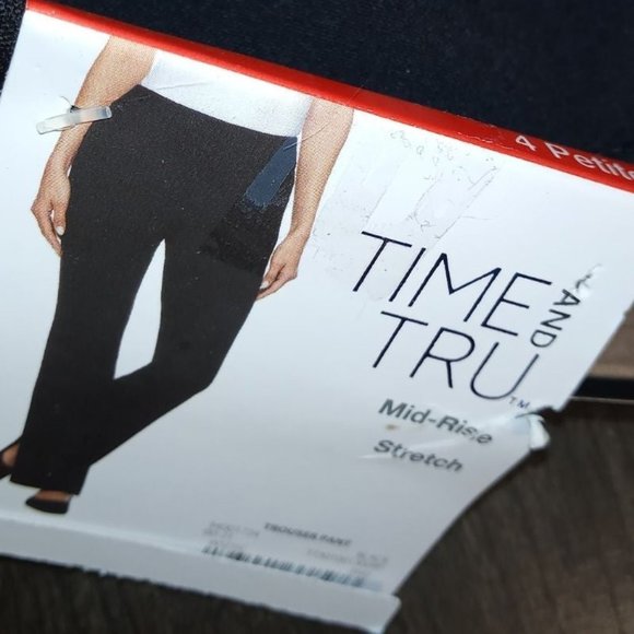 Time And Tru Dress Slacks Sz. 4P - Picture 5 of 5